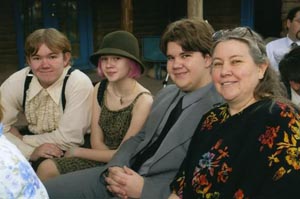 Sandra Dodd and kids