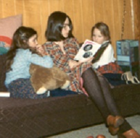 Wendy with daughters Heidi and Melanie