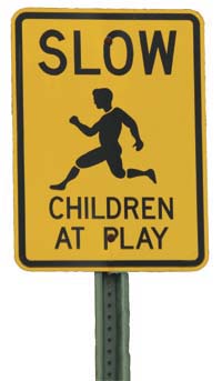 children playing