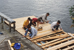 expanding the dock