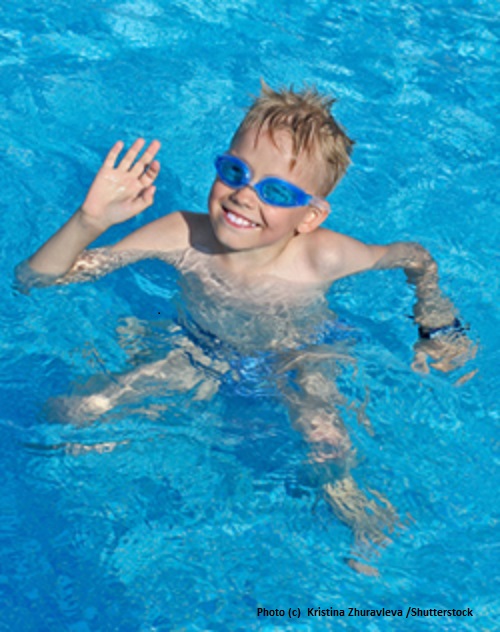 swimming and unschooling